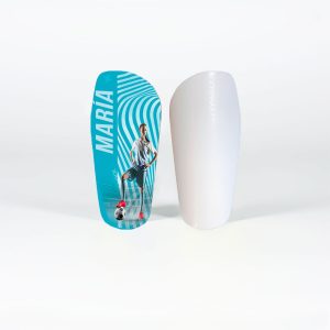 Espinillera Azul y Blanca Modelo Lothar Premium
